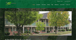 Desktop Screenshot of forestparkapts.net